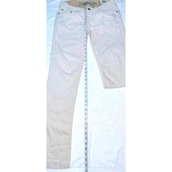 Stitch'S Authentic Tailored Denim Womens Pants Seminole Made In Hong Kong - Picture 2 of 3